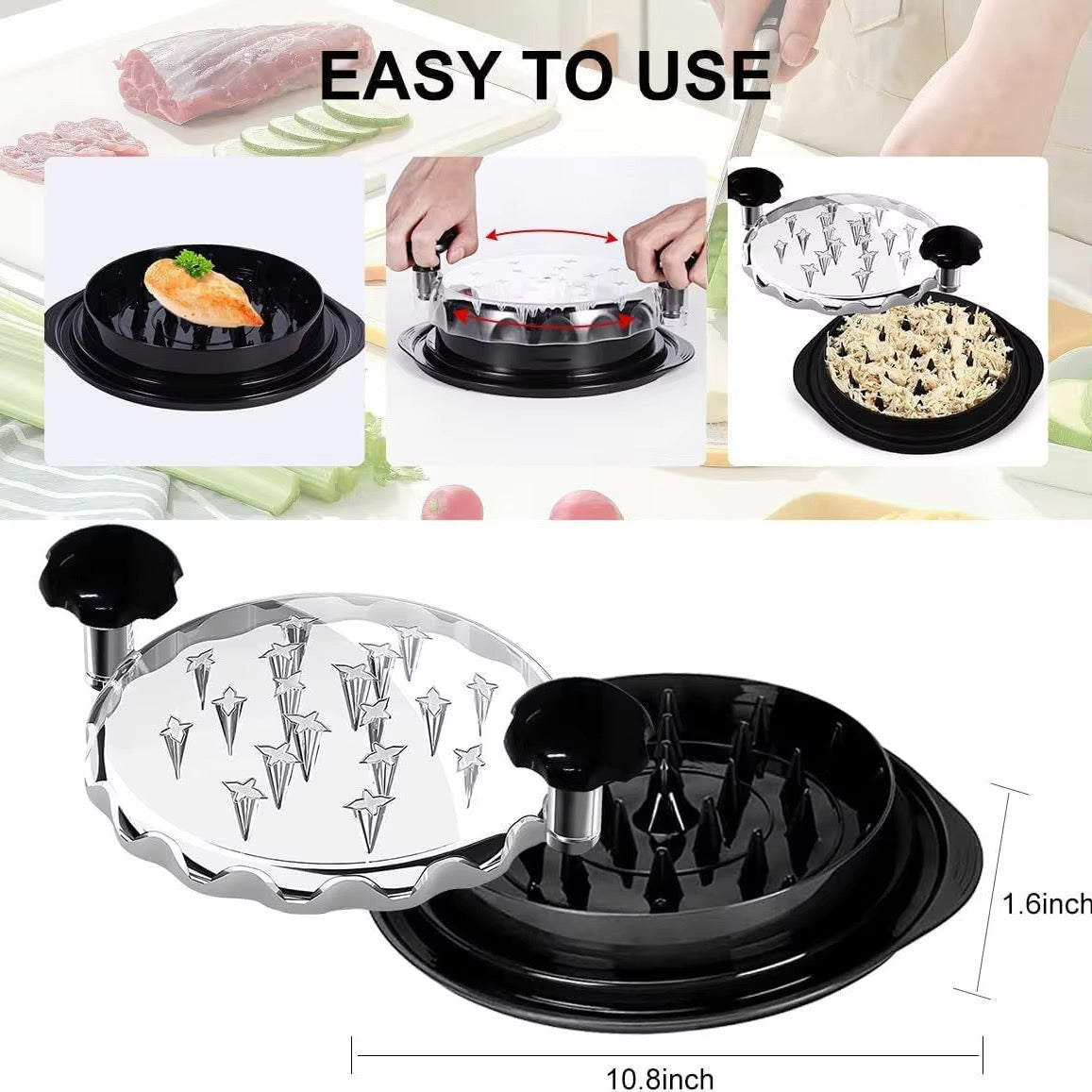 Swisston Chicken Shredder — Premium Meat Shredder Tool